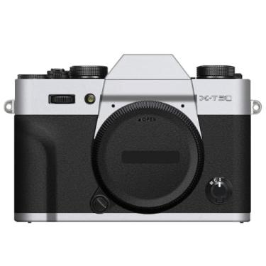 Imagem de X-T30 X-T30II Película protetora de vinil antirarranhões para câmera FujiFilm X-T30 Mark II XT30II (transparente + couro preto)