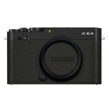 Imagem de Película protetora premium X-E4 para câmera premium antirarranhões para adesivos FujiFilm X-E4 XE4 (couro preto)