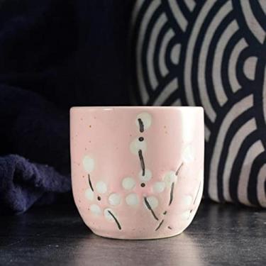 Imagem de Conjunto de 6 peças copo de vinho de cerâmica caneca de café de cerâmica para restaurante copos de saquê utensílios de mesa Kongfu xícara de chá