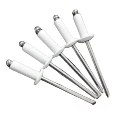 Imagem de Rebite Pop 410 Branco - 4,00Mm X 10,00Mm Cx C/1000 Unid