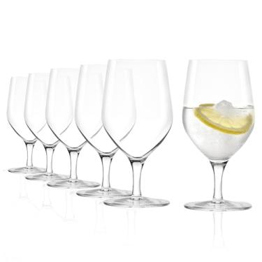 Imagem de Taças de Água Stölzle Lausitz Ultra Jogo 6, 450 ml – Cálices Elegantes Premium para Água, Sucos & Coquetéis – Cristal de Qualidade com Haste – Resistentes, Lava-Louças & Fabricadas na Alemanha