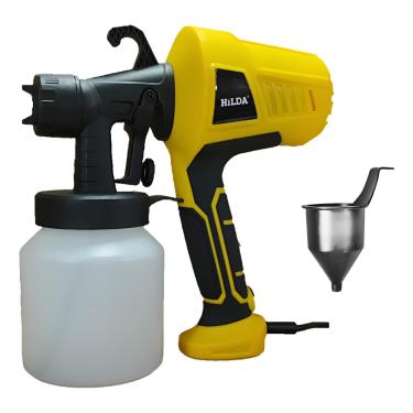 Imagem de Pulverizador De Tinta Elétrico Pistola De Pintura 500w (110V Amarelo)