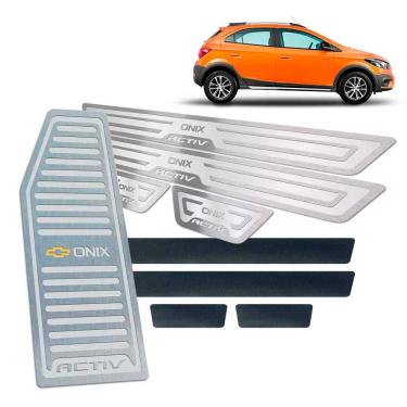 Imagem de Soleiras + Vinil + Descanso Onix Activ 2017/2019 Prata