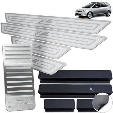 Imagem de Descanso Soleira Inox Jac J6 2011 A 2016 Prata Alto Relevo