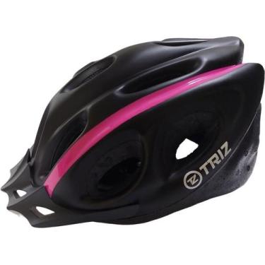 Imagem de Capacete Astro preto e rosa - Triz