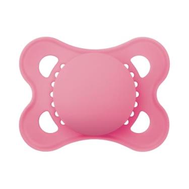 Imagem de MAM Baby 1 Chupeta Original Com Bico Simétrico de Silicone SkinSoft para Crianças 0-6 Meses Autoesterilizável em 3 Minutos, Coleção Trends Rosa