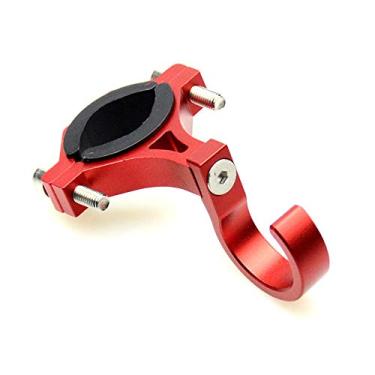 Imagem de Kesida Gancho de motocicleta de alumínio, gancho universal para bicicleta elétrica, gancho para capacete de scooter, substituível, vermelho