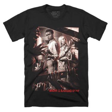 Imagem de Camiseta ROCKINSTONE Night Of The Living Dead Bar The Doors