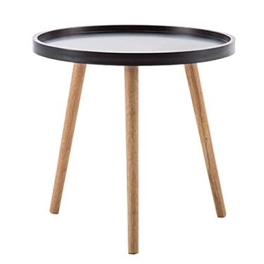 Imagem de Mesa lateral, mesa de centro moderna, decoração de casa, sofá, lanche, café, chá, para sala de estar, quarto, varanda, espaços pequenos