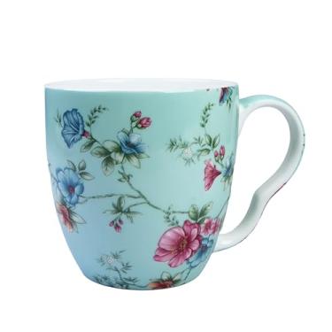 Imagem de Glen Mila Canecas de café fofas de 473 ml para mulheres Bone China caneca de café canecas fofas presentes de aniversário de Natal para mães amigas