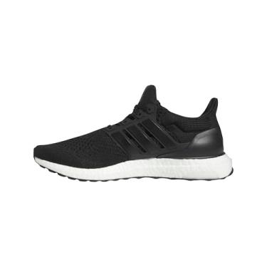 Imagem de adidas Ultraboost 1.0 Tênis de corrida masculino, preto/branco/verde feixe, tamanho 37, Preto/Preto/Verde Feixe, 38