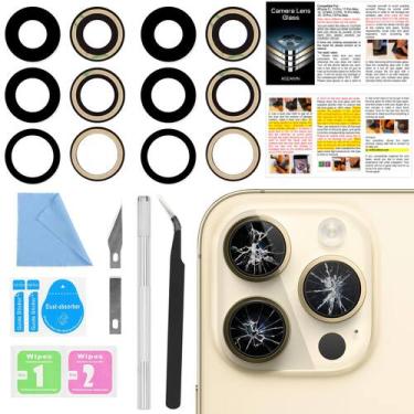 Imagem de Kit de substituição de vidro para lente de câmera ASDAWN iPhone 14 Pro