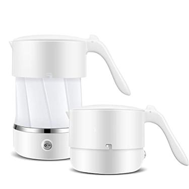 Imagem de Chaleira Elétrica Chaleira de Água Dobrável Proteção de Desligamento Automático Chaleira 0,5L Bule de Chá para Viagem Casa (Cor: Espirituoso, Tamanho: Talla nica) esperançoso