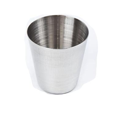 Imagem de WYUYIWH Copo de água aço inoxidável cerveja cola milkshake copo para bar cafeteria copo de água doméstico resistente à quebra bar garrafa de coquetel (tamanho: 180ml)