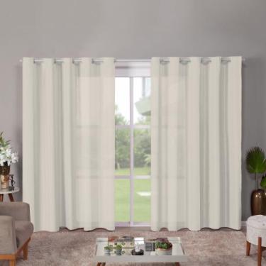 Imagem de Cortina Roma 3,00L X 2,20A Janela, Decoração, Aconchegante Estilo Conf