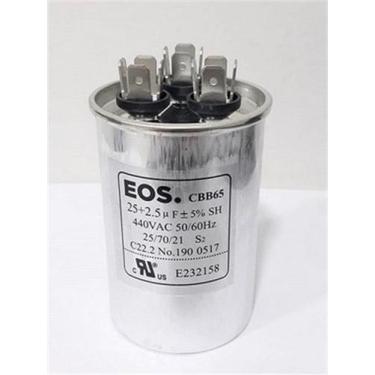 Imagem de Capacitor Duplo 25+2.5 Mfd 440V - eos