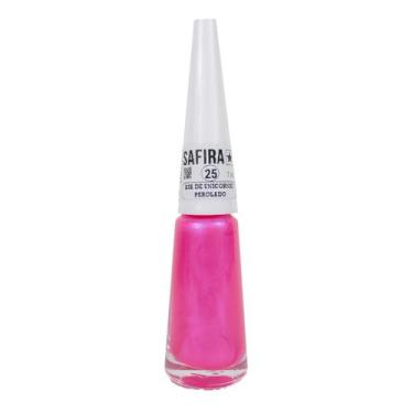 Imagem de Esmalte De Unha 7ml Asa De Unicórnio Perolado Nº 25 Safira - SAFIRA CO