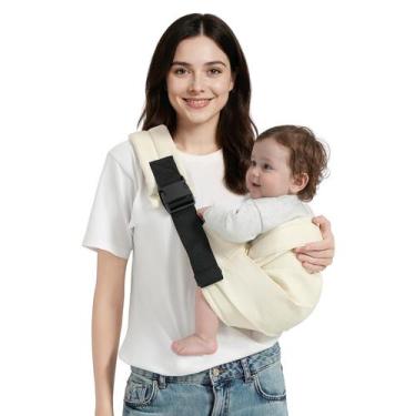 Imagem de Porta-estilingue para bebês MISSWISDOM para 3-14 kg com fivelas de seg
