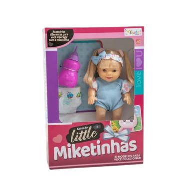 Imagem de Boneca Little Miketinhas Com Acessórios - Miketa 1352