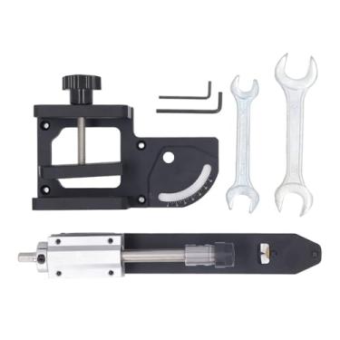 Imagem de Perfurador de Perfuração Ajustável, Furado Perfurador de Gabarito de Madeira Perfurador de Perfuração de Perfuração de Perfuração de Bolso do Kit de Gabarito do Gabarito do Kit