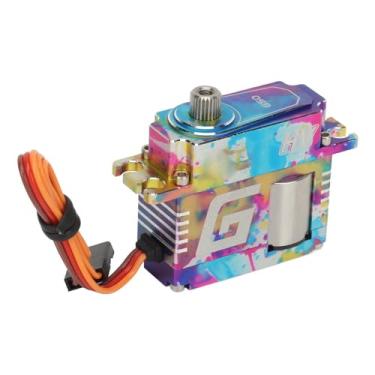 Imagem de RiToEasysports Servo Rc de 25kg, Servo Digital de Alta Torção de Liga de Alumínio, Velocidade Rápida para Aplicações de Asa Fixa de robô de Helicóptero