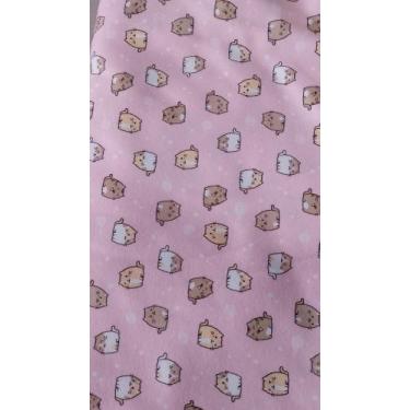 Imagem de Saco de Dormir Pijama Bebe Malha Meia Estação Suedine 100% Algodão Est