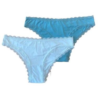 Imagem de KIT 2 CALCINHAS BASIC+ LINGERIE VERDE MÉDIO/PISTACHE P