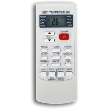 Imagem de Controle remoto de substituição para AUX Air Conditioner YKR-H/002E YKR-H/006E Mini Split para Costway 12000 btu mini Split