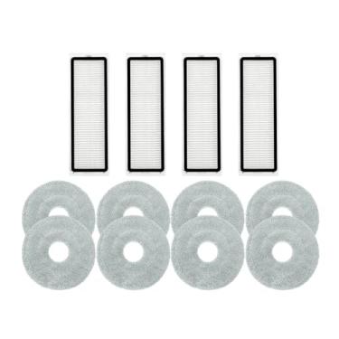 Imagem de Compatible With Xiaomi Robot Vacuum S20+ Plus B108GL/ S10+ Plus B105 Parts Main Roller Side Brush Hepa Filter Mop Cloth Accessories(Brown)