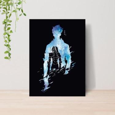 Imagem de Quadro Solo Leveling Anime A4  Placa MDF 08 - Lomi Art