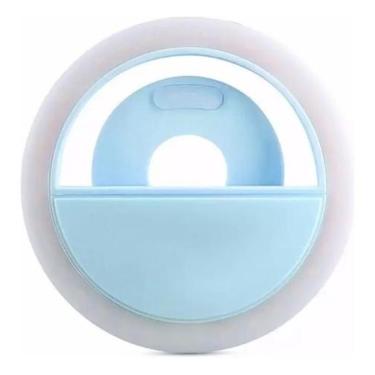 Imagem de Mini Ring Light Selfie Azul - Right Light