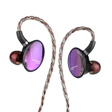 Imagem de 7Hz x Crinacle Salnotes Dioko HiFi 14,6 mm fone de ouvido intra-auricular, driver de diafragma planar no ouvido IEMs com capa de alumínio CNC de nível de aviação, cabo de cobre OCC de 4 núcleos