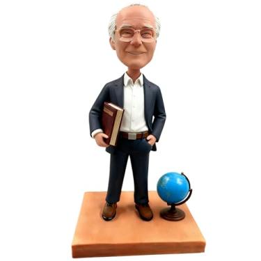 Imagem de Peças personalizadas feitas à mão, itens sob medida, estatuetas, enfeites de mesa/carro, estatueta personalizada baseada em fotos, estatuetas de professor, presentes de Natal/Ação de Graças