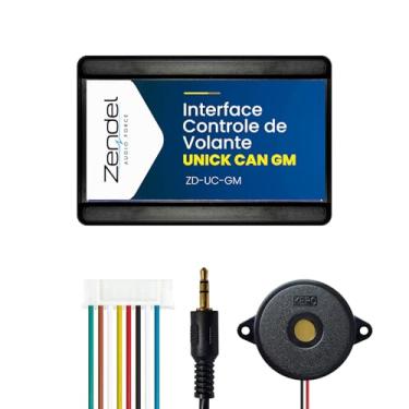 Imagem de Interface Volante Onix Cruze Prisma Cobalt Captiva Spin S10 Zendel ZD-UC-GM
