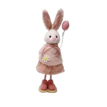 Imagem de Coelho de Páscoa Decorativo Cazza 21cm - Item Sortido, UNICA