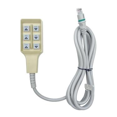 Imagem de Uetmulik Controle remoto de substituição de cama de hospital elétrico com 6 botões modelo 1115290