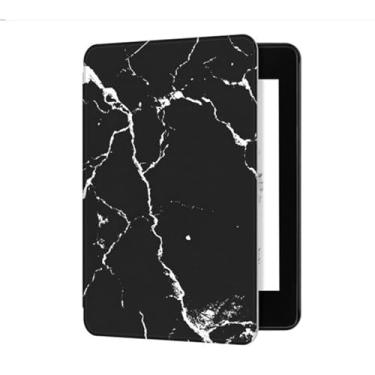 Imagem de Akacy Capa com função auto despertar/hibernar/à prova d'água para Kindle (10ª geração, modelo: J9G29R, lançado em 2019) capa com padrão pintado de 15 cm (35)