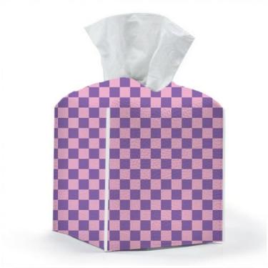 Imagem de Capa de caixa de lenços, suporte de caixa de lenços, quadrado com fundo de cinto, organizador decorativo de couro PU para mesa, bancada, banheiro, cabeceira, carro, escritório, cozinha cômoda