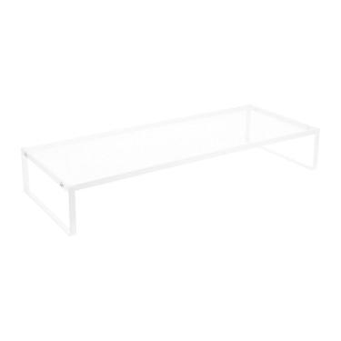 Imagem de Stable Desk Monitor Riser with Frame Laptop Stand for Office and Home Computer Desk Ergonomic Screen Height Booster for Comfortable Viewing and Posture Correction