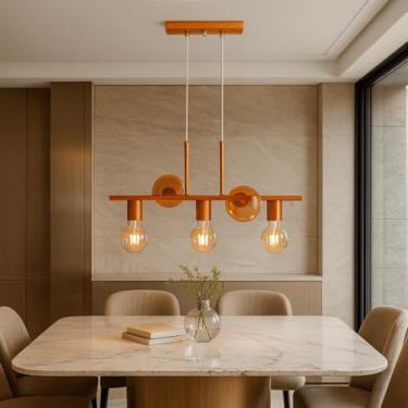 Imagem de Luminária de teto Pendente Rubis 5 Lâmpadas Moderno Industrial (Estilo Jabuticaba) (Cobre Flex)