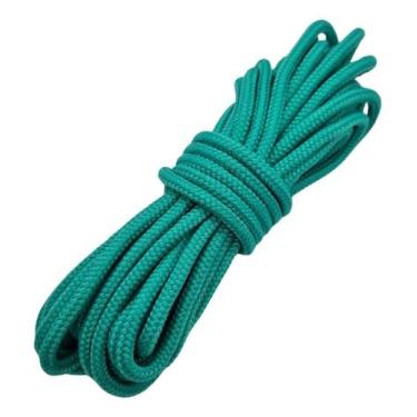 Imagem de Corda Náutica De Polipropileno 6mm Com 15 Metros (Verde Tiffany)