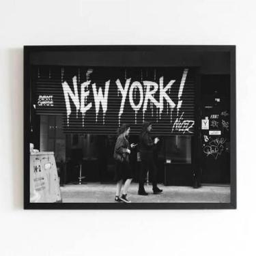 Imagem de Quadro Fotografia Cena New York 24X18Cm - Quadros On-Line