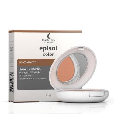 Imagem de Protetor Solar Pó Compacto Episol Morena Fps 50 10g - Mantecorp Skinca