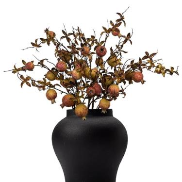 Imagem de Srifoliage Plantas artificiais (4, romã)