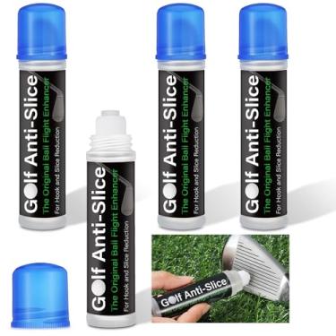 Imagem de Halloscume 4 peças de gel antifatia para tacos de golfe redutor de rotação anti-gancho de 50 ml aumenta a distância e aumenta a precisão, acessórios de golfe para homens presente de golfista