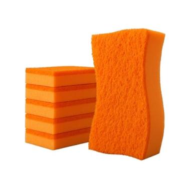 Imagem de Esponja Anti-Risco para Lavar Louças Kit 24 Unidades Bucha Antiaderente Não Risca Superfícies Sensíveis