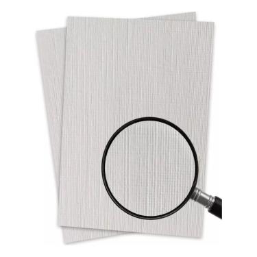 Imagem de Papel A4 Linho Branco 180g. 50 folhas - Filiperson