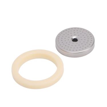 Imagem de GLOGLOW Tela de Chuveiro para Máquina de café Filtro de Aço Inoxidável 304 Com Membrana de 200 Mícrons para BES450 BES500, Distribuição Aprimorada de água para BES450 BES500, Distribuição Aprimorada