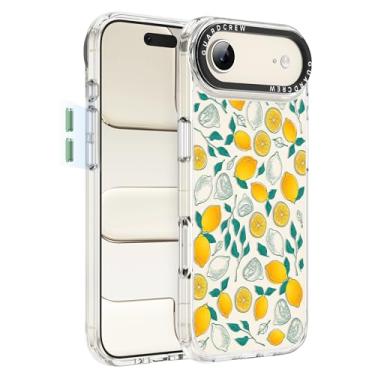 Imagem de GuardCrew Capa para iPhone Air, [proteção contra quedas de grau militar de 3,5 m à prova de colisão] [antiamarelamento e anti-descasca] Capa de telefone fina transparente à prova de choque TPU para