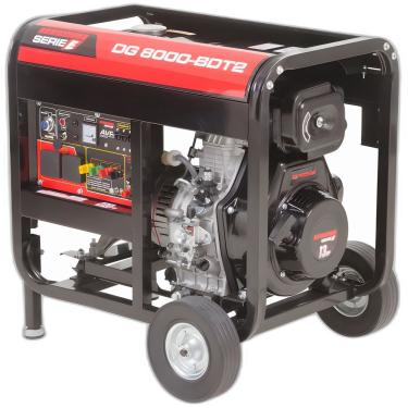 Imagem de Gerador à Diesel Dg8000bdt2 5700w 220/110v Trif. Kawashima
